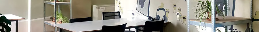  foto van bureau we werkruimte 